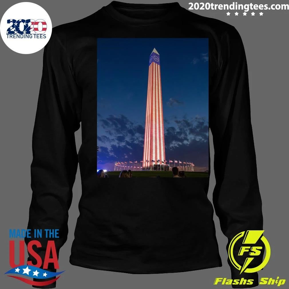 The Washington Monument Stands As A Tribute To Our First President Shirt