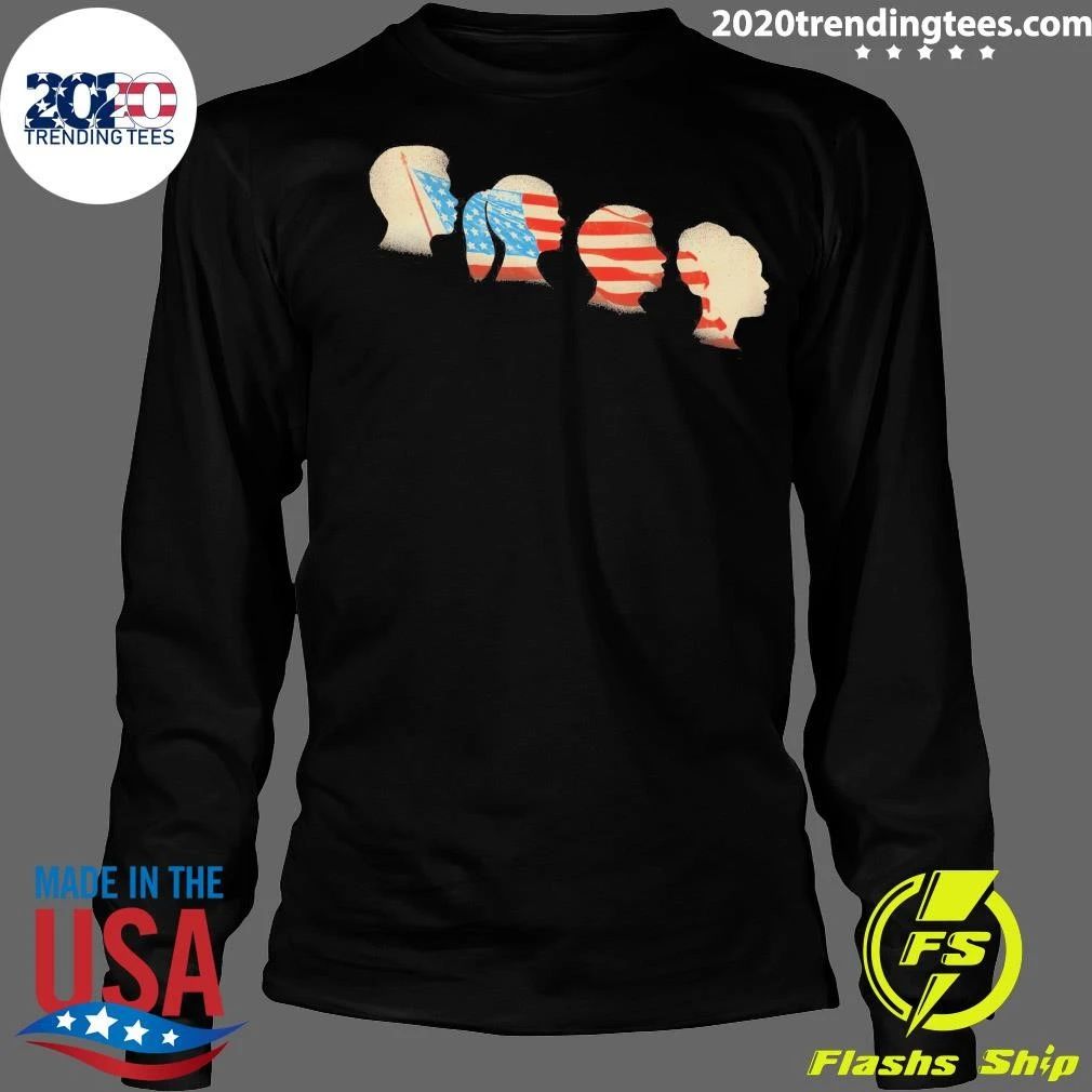 American Flag Image From The New York Public Library Joan Wong For The Marshall Project Shirt