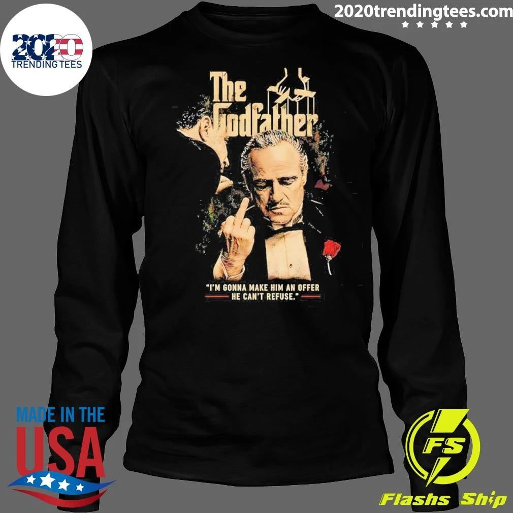 The Godfather Don Corleone Middle Finger Shirt