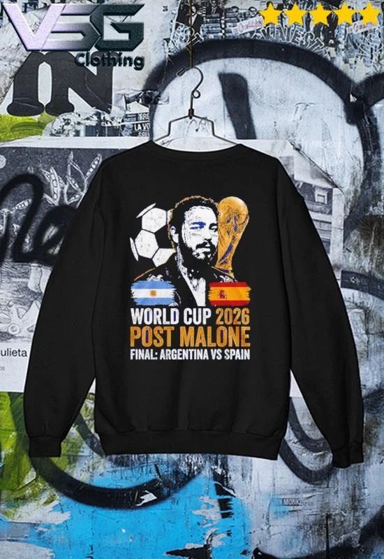 Post Malone x World Cup 2026 Halftime Performance T-Shirt