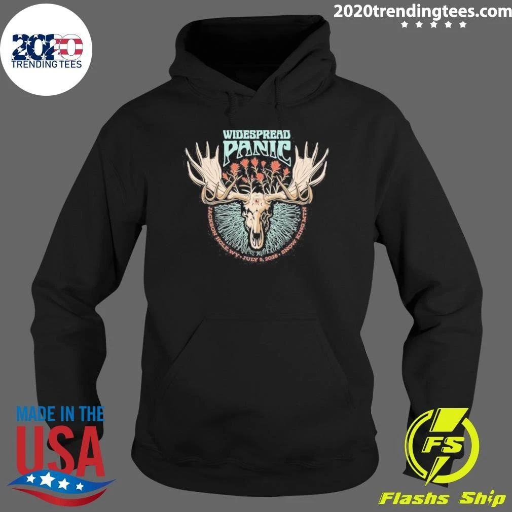 Widespread Panic Jackson Hole WY Tour On July 5 2026 Snow King MTN Shirt