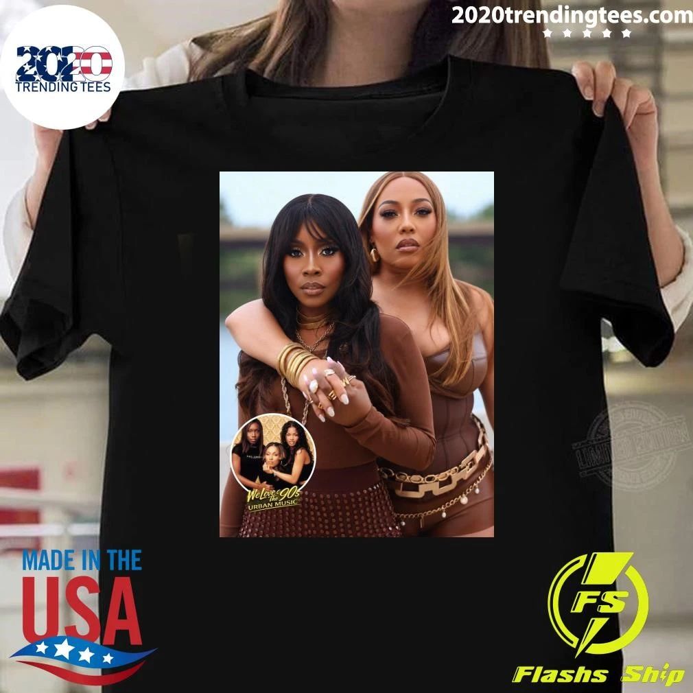 The Urban Music Meelah Williams and Lemisha Grinstead of R&B 702 Shirt