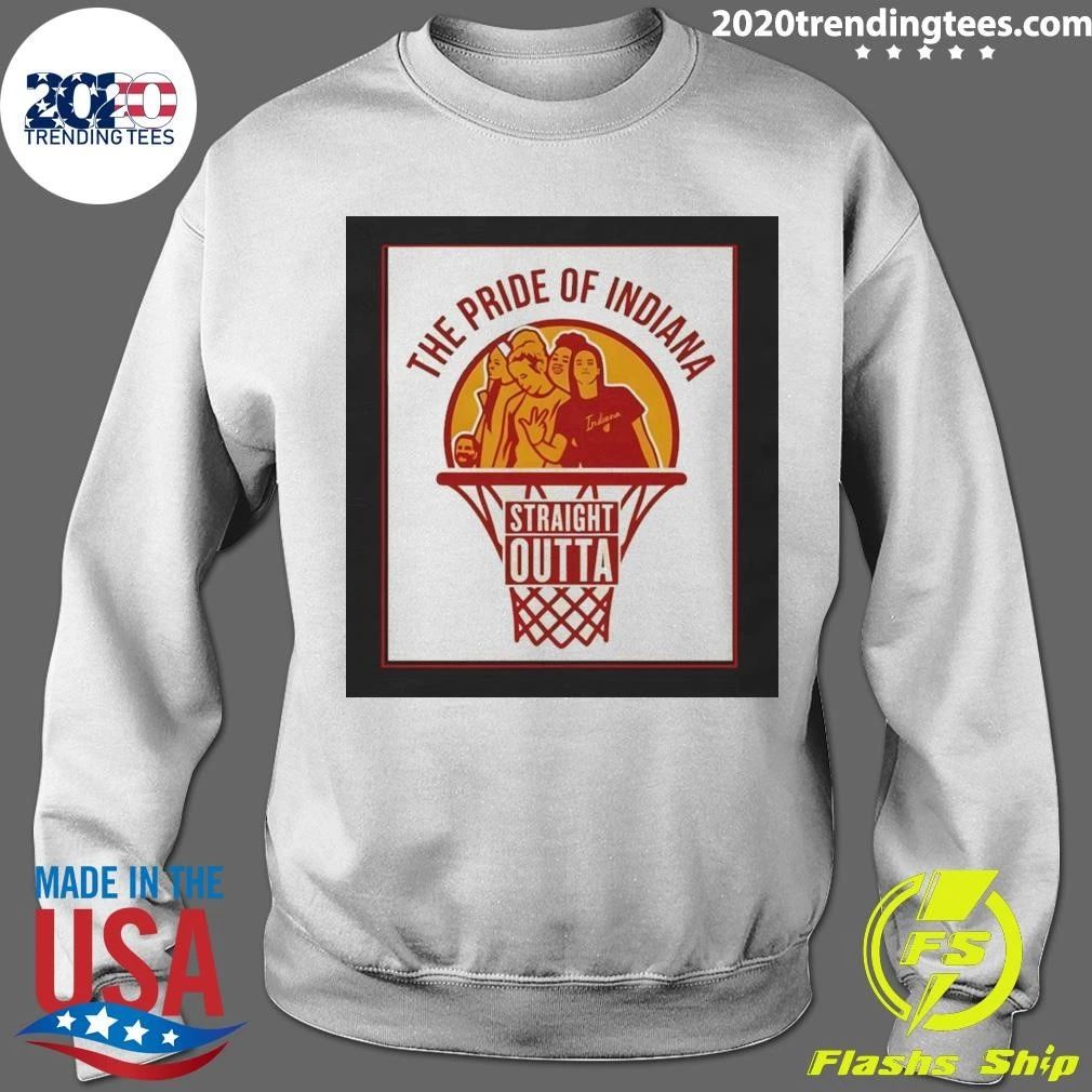 The Pride of Indiana Fever Straight Outta WNBA Basketball 2026 Tee Shirt