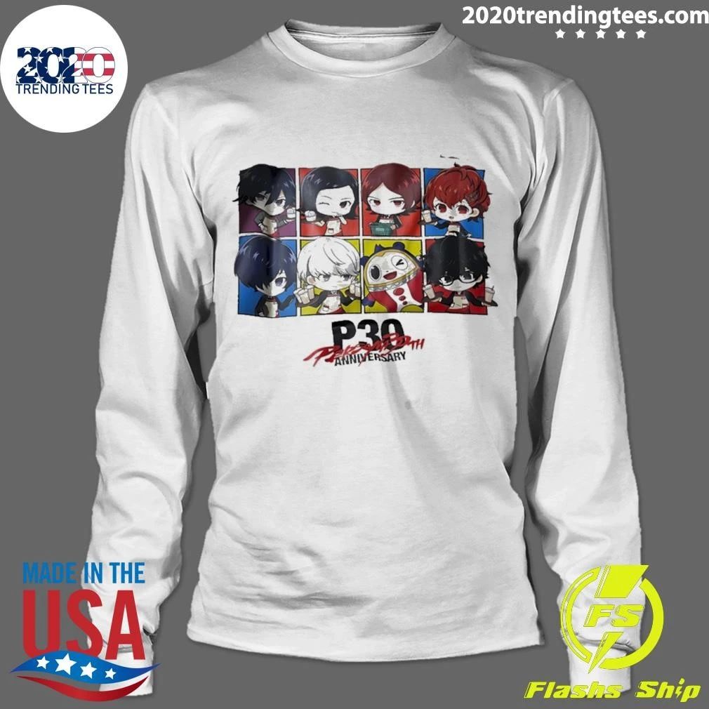 Persona 30th Anniversary Chibi Characters Shirt