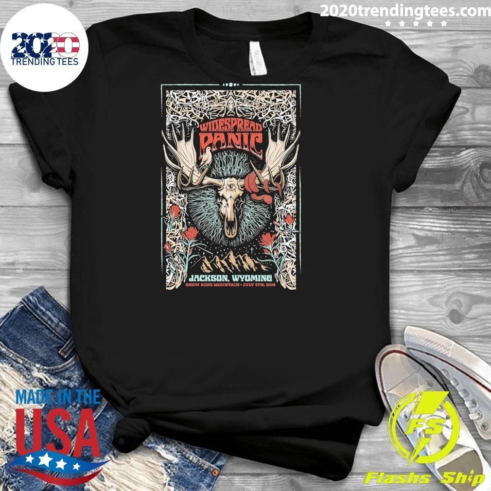Widespread Panic July 5 2026 Snow King Amphitheater In Jackson WY Shirt