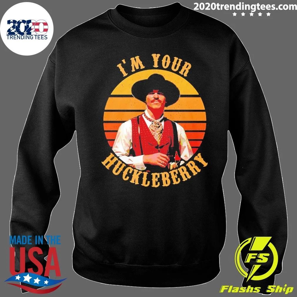Doc Holliday I’m Your Huckleberry Portrait Shirt