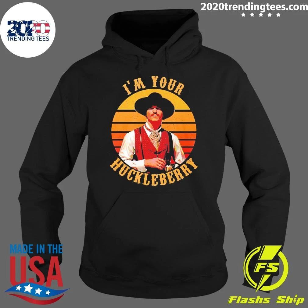 Doc Holliday I’m Your Huckleberry Portrait Shirt