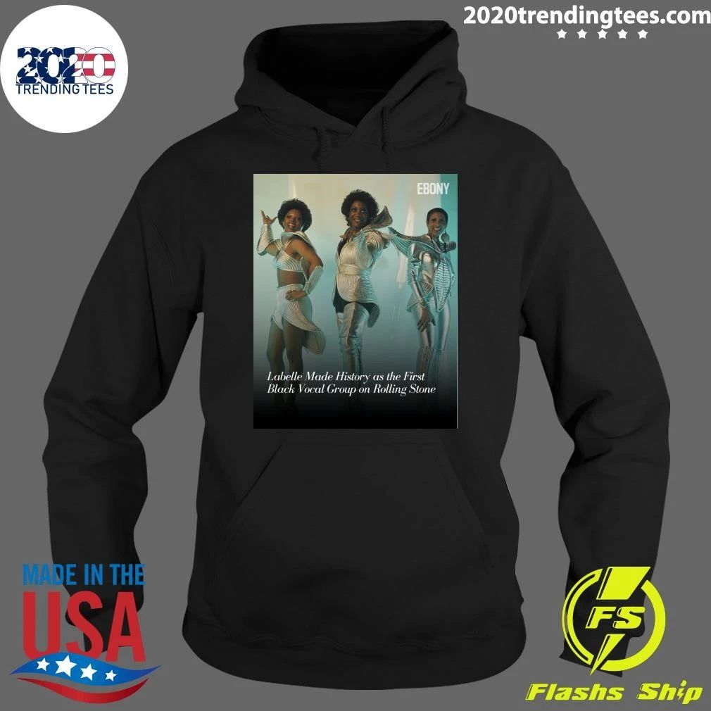 Labelle Made History as the First Black Vocal Group on Rolling Stone Shirt