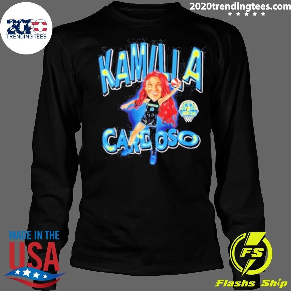 Coach Tyler Marsh With Kamilla Cardoso 2026 Tee Shirt