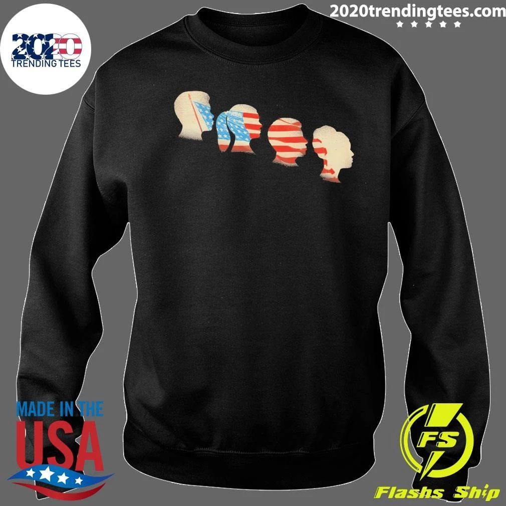 American Flag Image From The New York Public Library Joan Wong For The Marshall Project Shirt