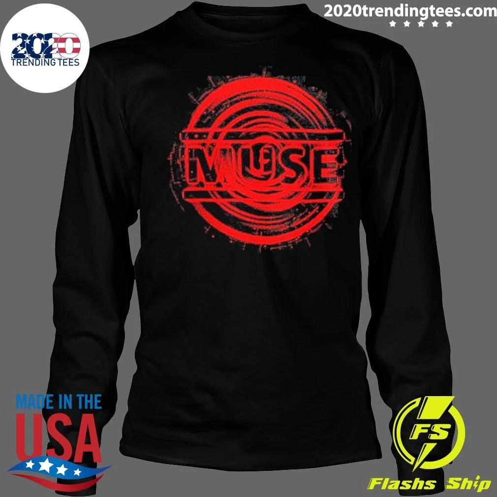 Muse Band Merch The Wow Signal USA Tour 2026 Tour Shirt