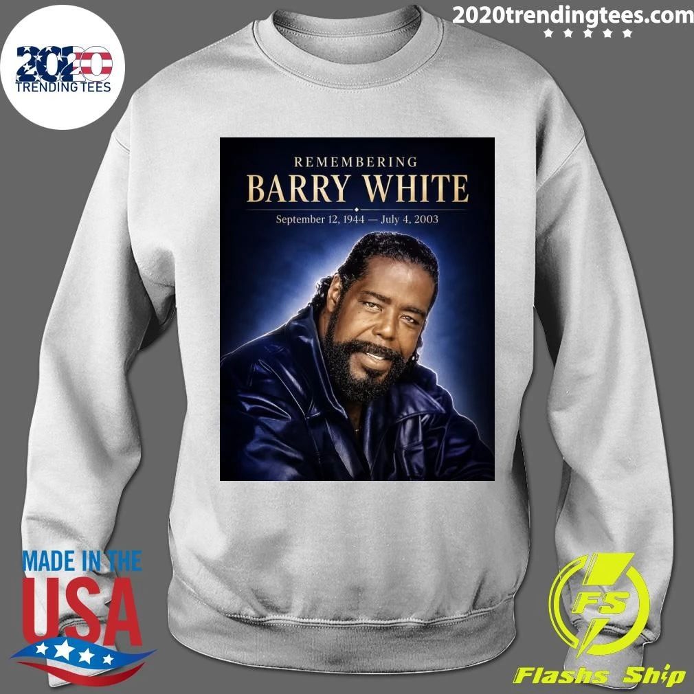Remembering Barry White September 12, 1944 – July 4, 2003 Shirt