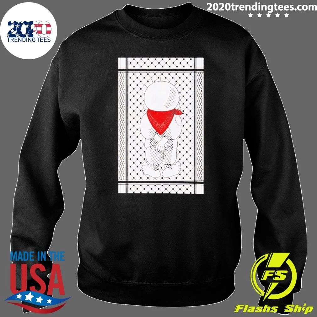 Renaud Palestine Character illustration shirt
