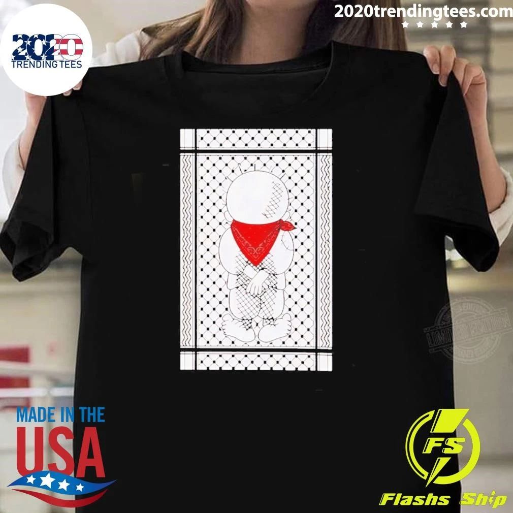 Renaud Palestine Character illustration shirt