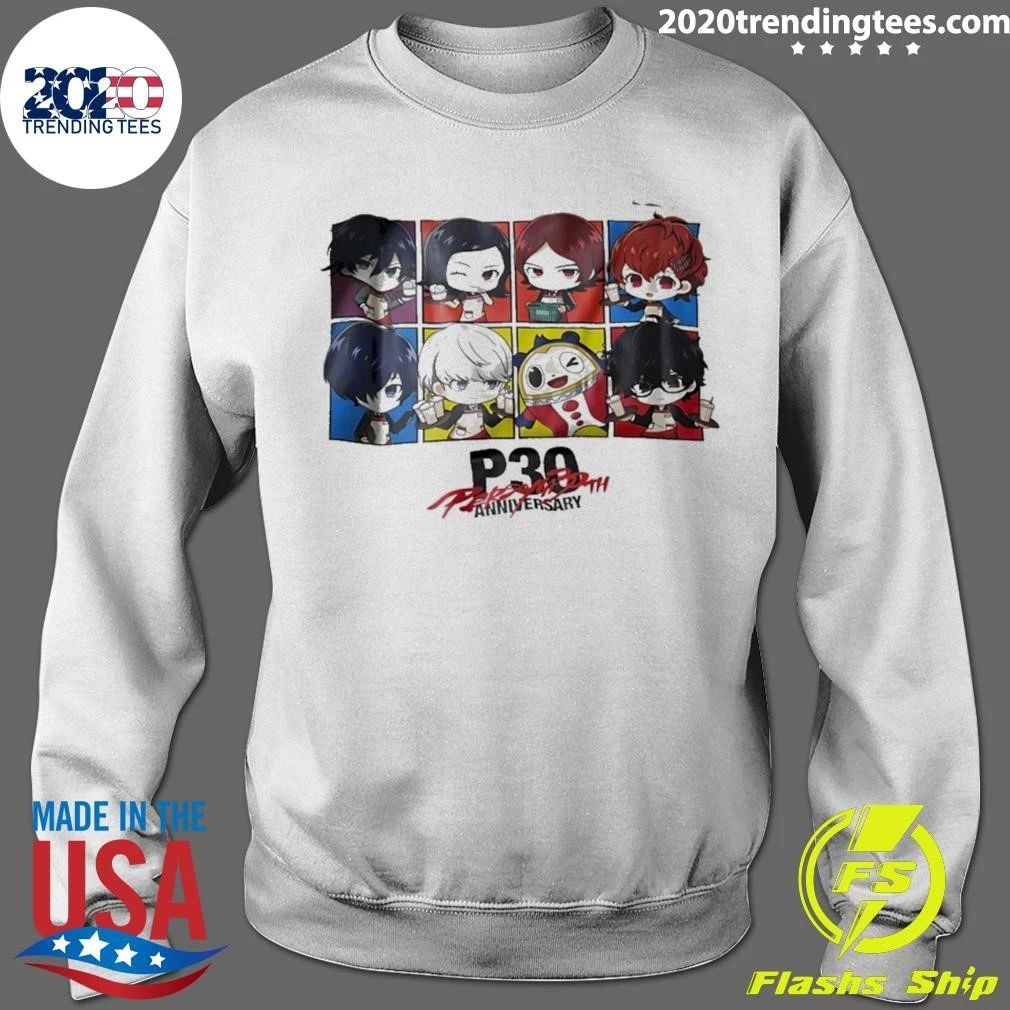 Persona 30th Anniversary Chibi Characters Shirt