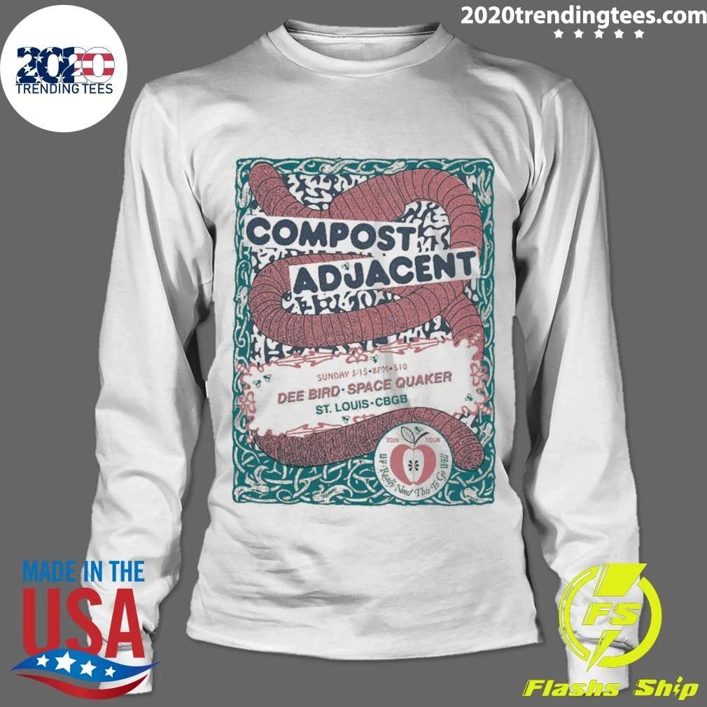 Compost Adjacent August 2026 Tour Shirt