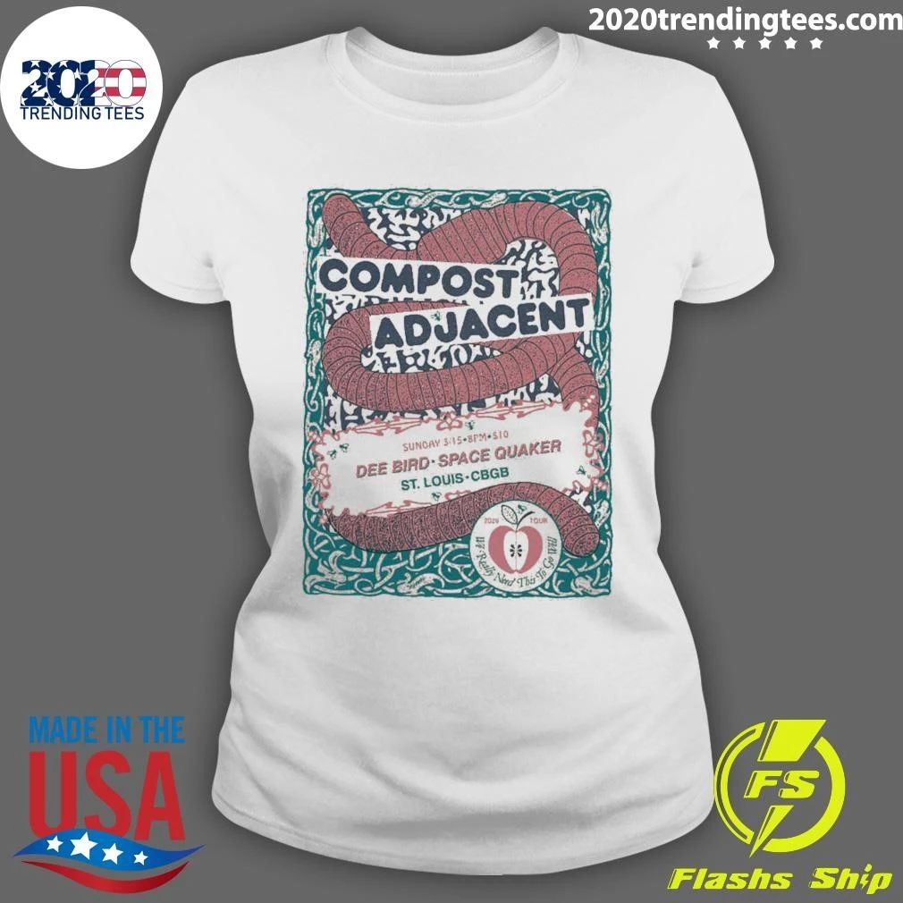 Compost Adjacent August 2026 Tour Shirt