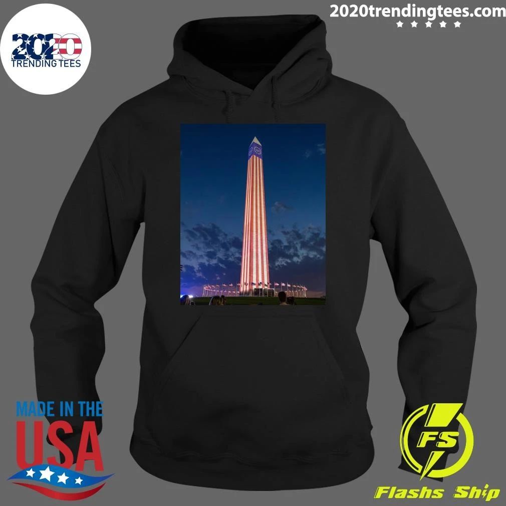The Washington Monument Stands As A Tribute To Our First President Shirt