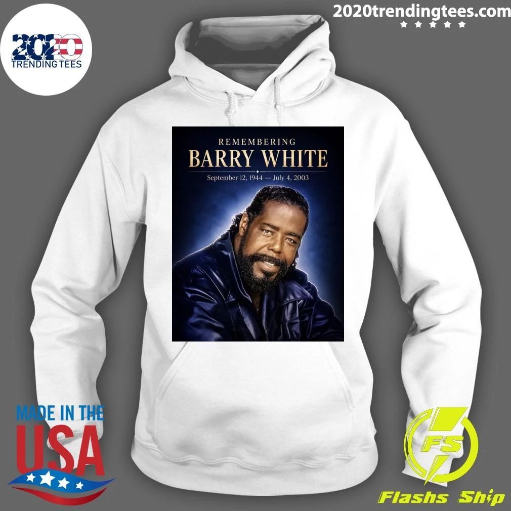 Remembering Barry White September 12, 1944 – July 4, 2003 Shirt