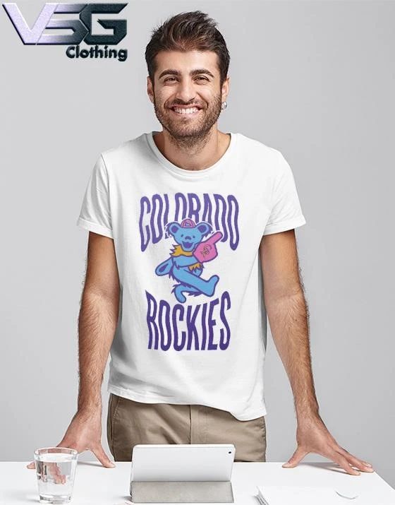 Colorado Rockies vs Kansas City Royals x Grateful Dead Night T-Shirt