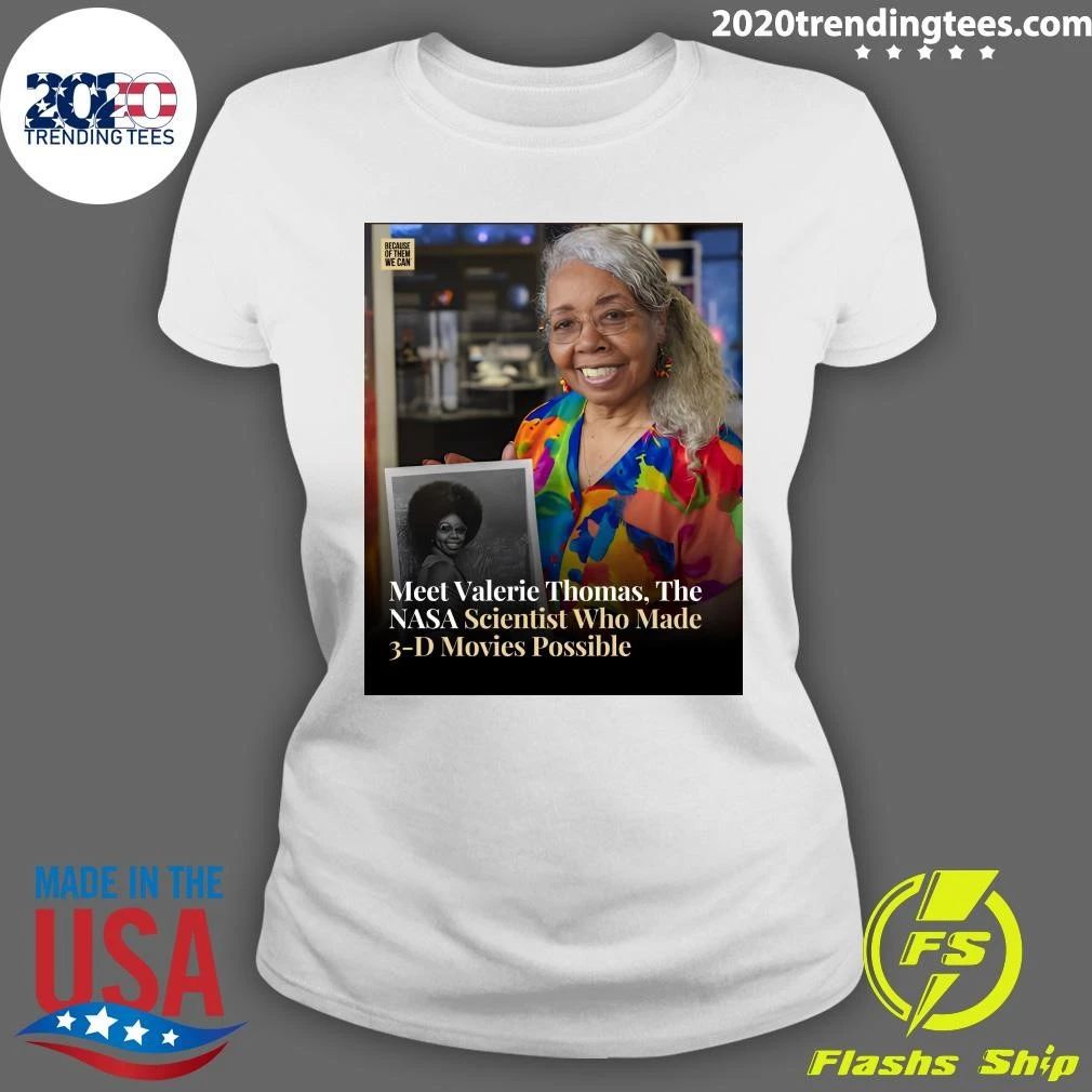Meet Valerie Thomas, The NASA Scientist Who Made 3-D Movies Possible Shirt