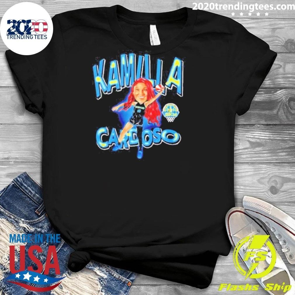 Coach Tyler Marsh With Kamilla Cardoso 2026 Tee Shirt