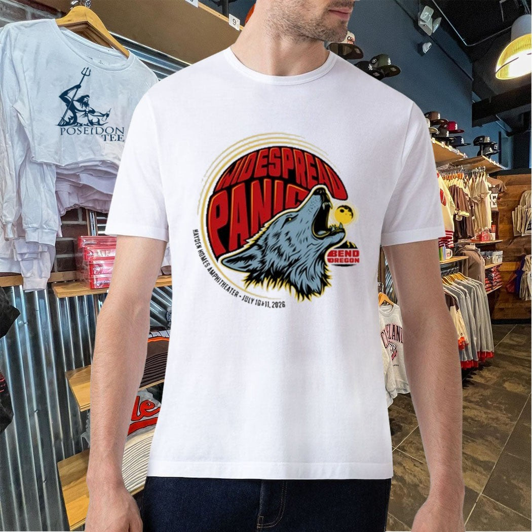 Widespread Panic Bend Tour On Jul 10-11 2026 T-shirt