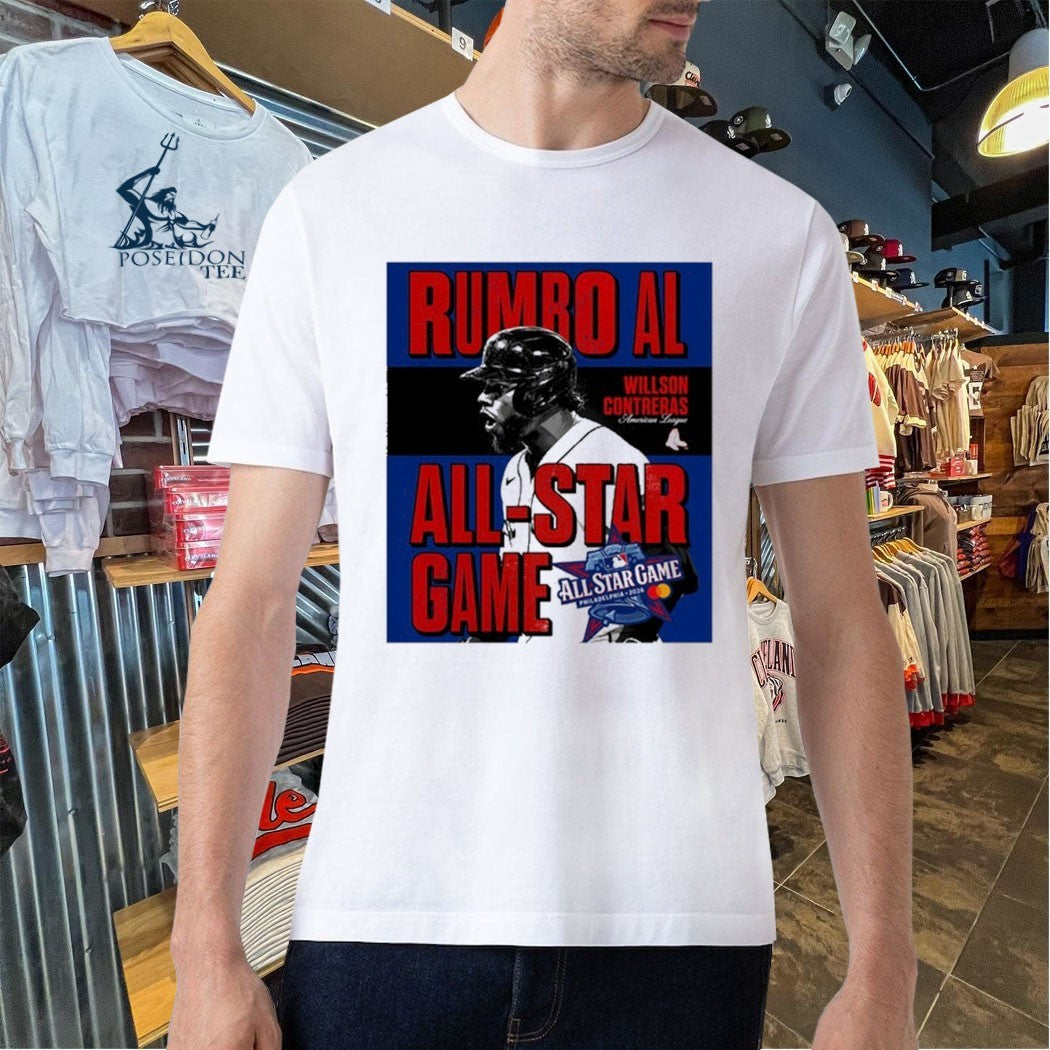 Willson Contreras All Star Game Philadelphia 2026 Red Sox T-shirt