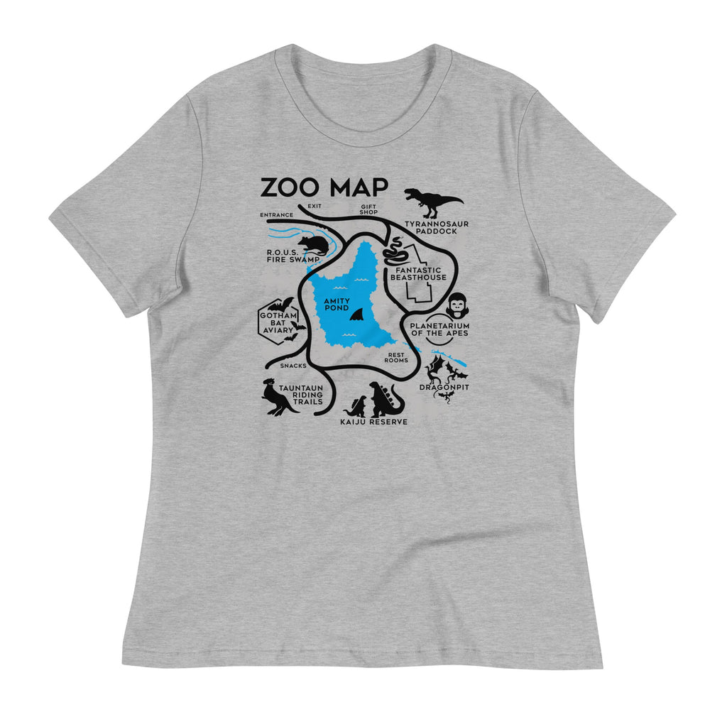 Zoo Map Women's Signature Tee