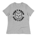 Don't Know Don't Care Women's Signature Tee
