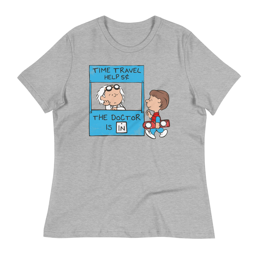 The Doctor Is In Women's Signature Tee