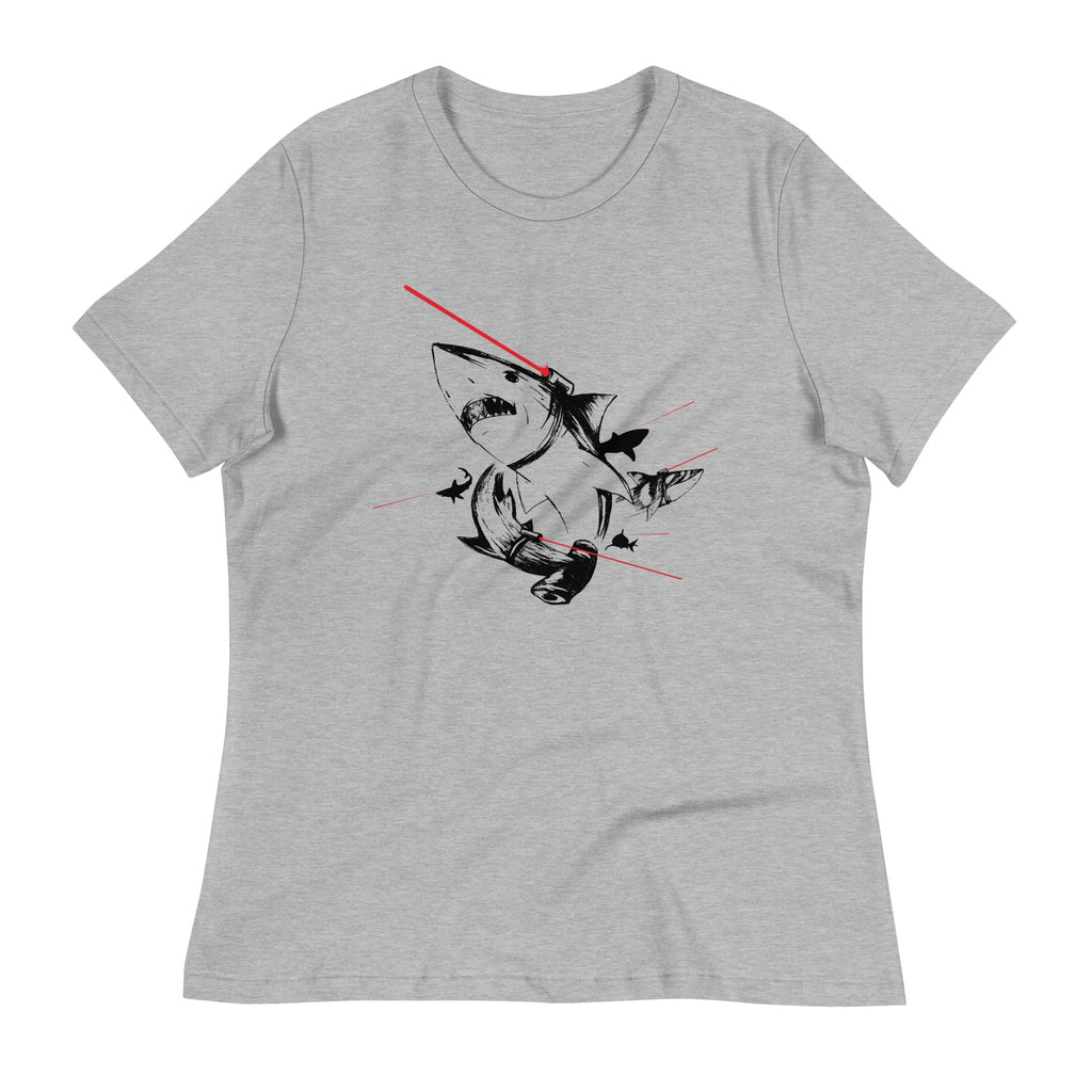 Sharks With Lasers Women's Signature Tee