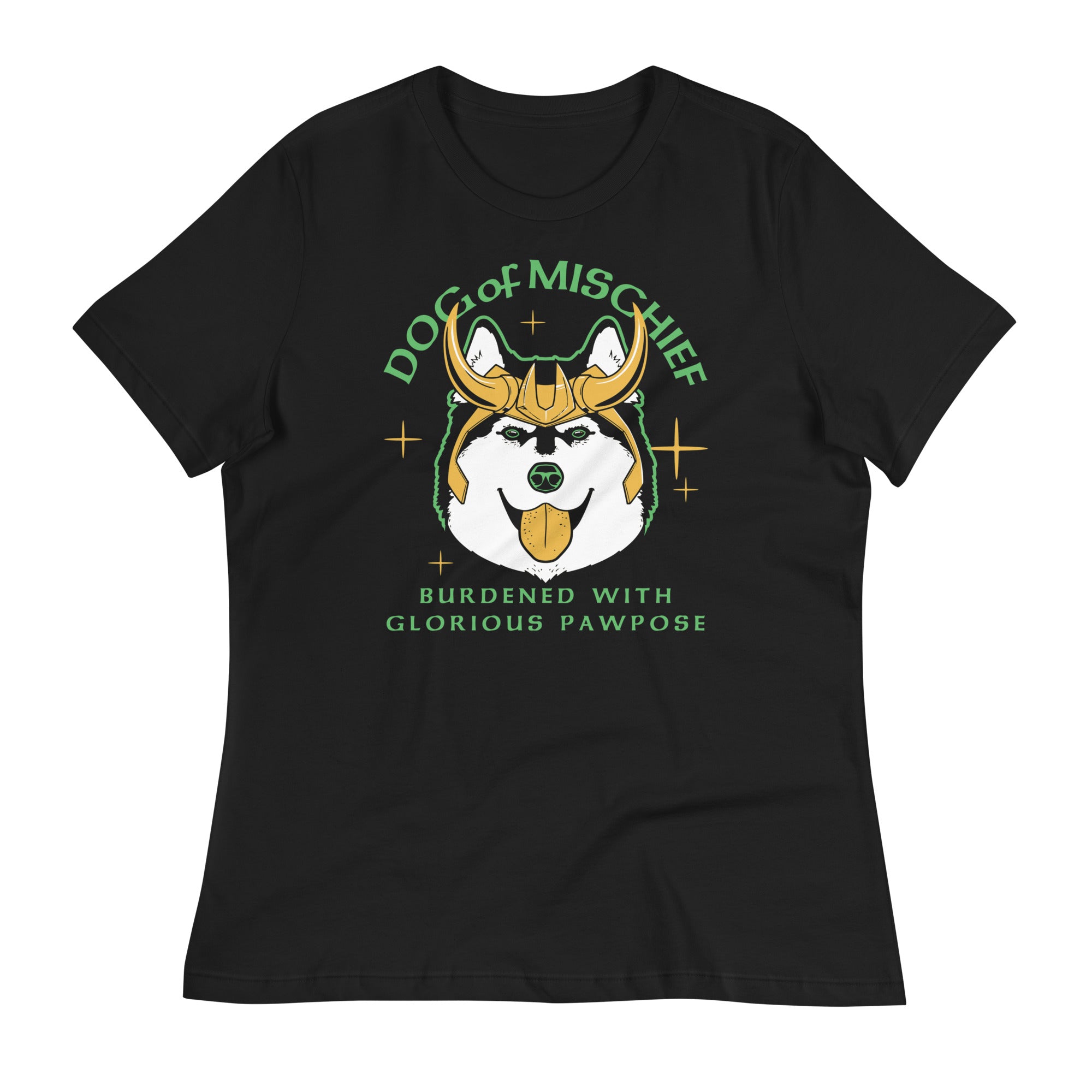 Dog Of Mischief Women's Signature Tee