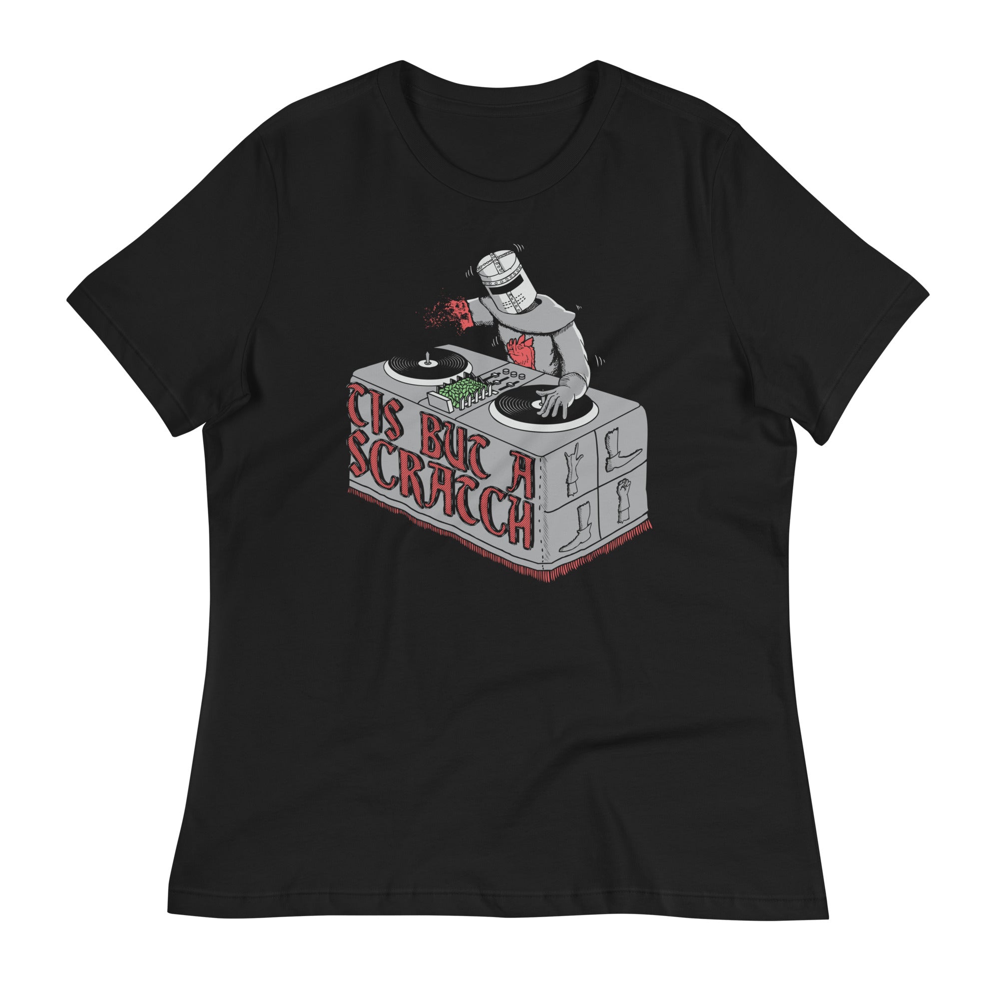 Tis But A Scratch Women's Signature Tee