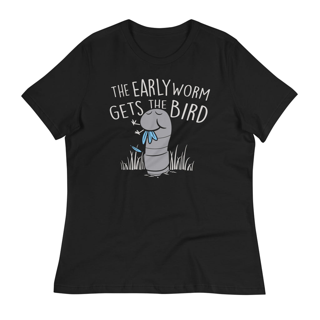 The Early Worm Gets The Bird Women's Signature Tee