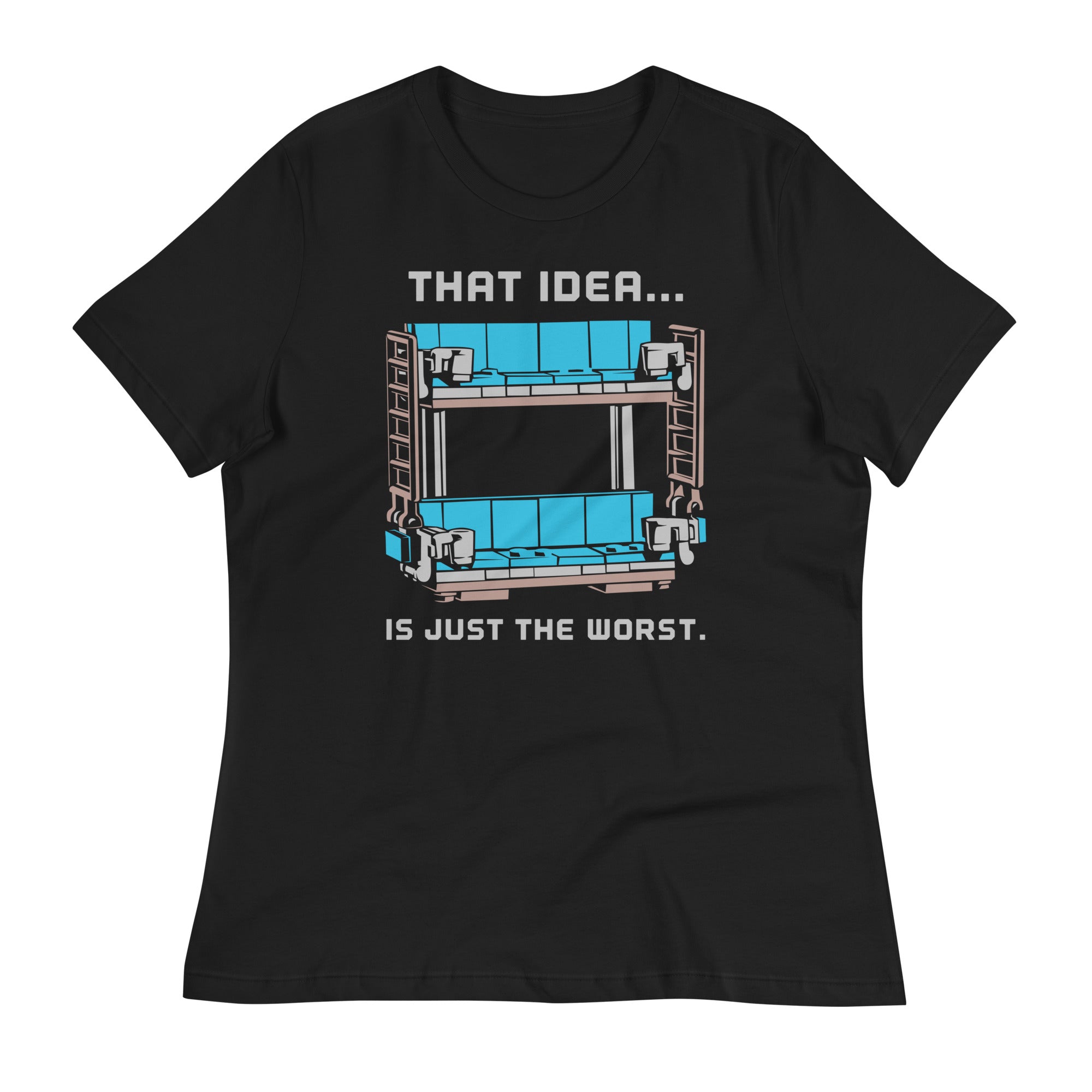 Double Decker Couch Women's Signature Tee