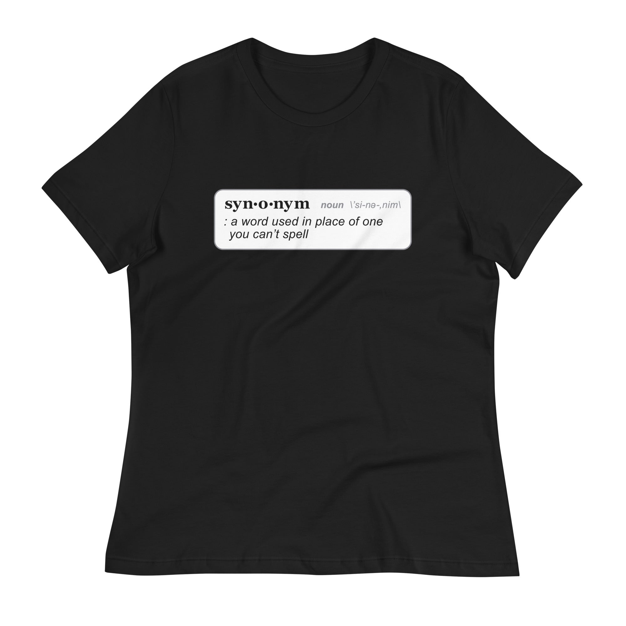 Synonym Definition Women's Signature Tee