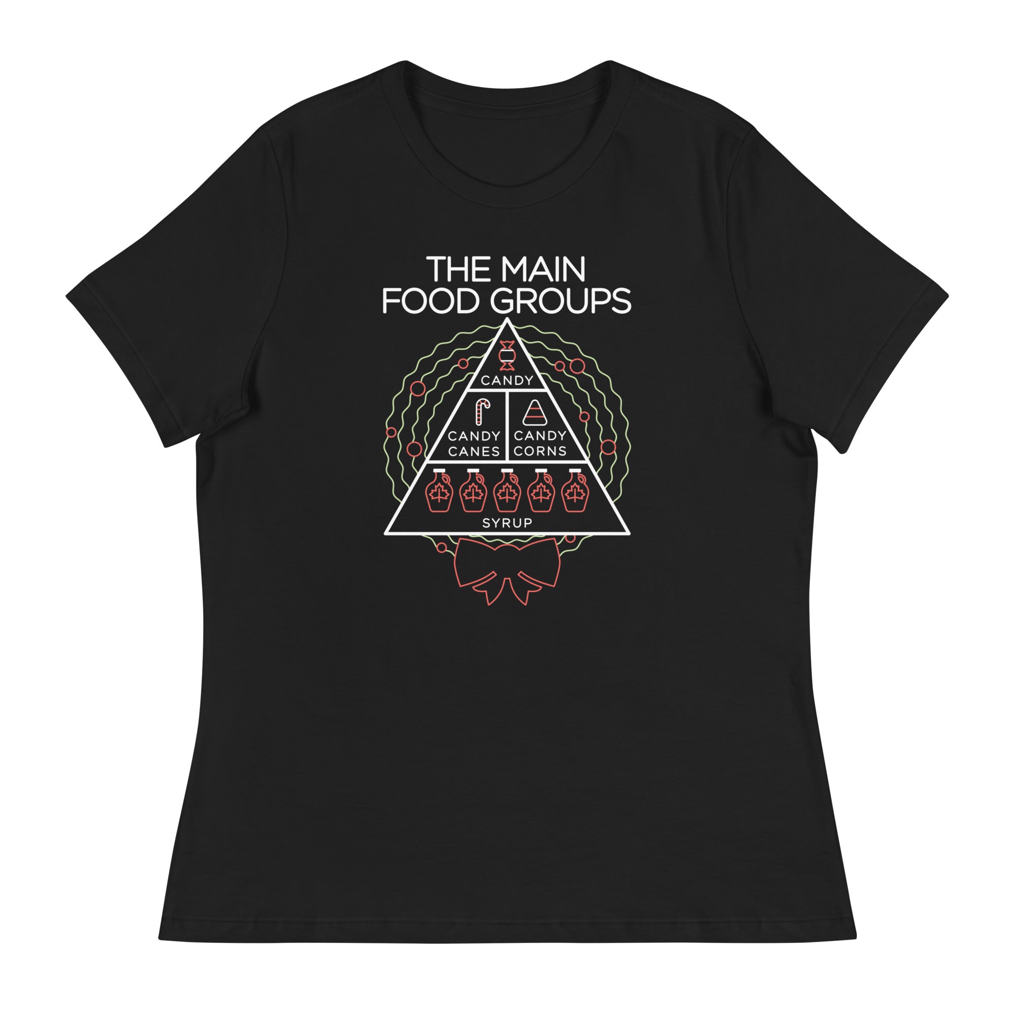 The Main Food Groups Women's Signature Tee