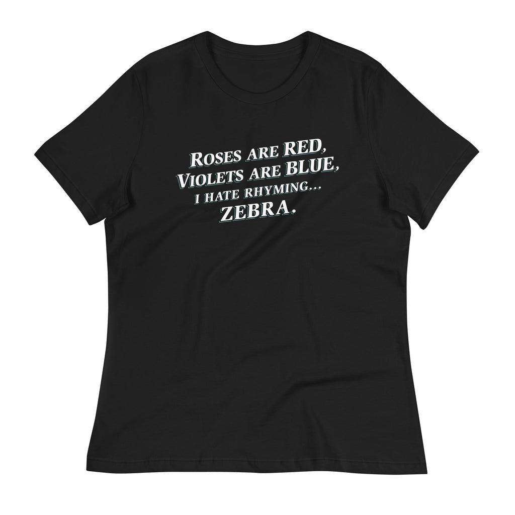 I Hate Rhyming Women's Signature Tee