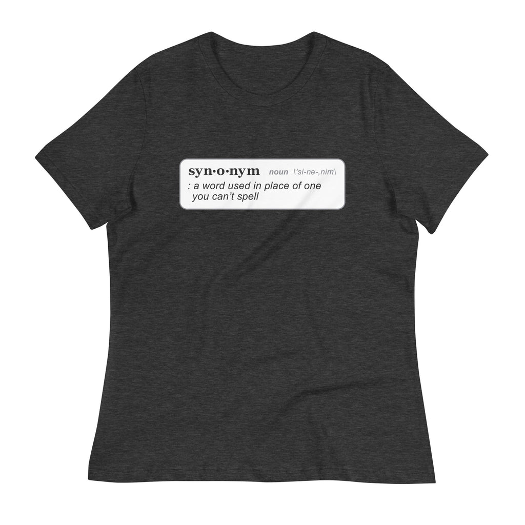 Synonym Definition Women's Signature Tee