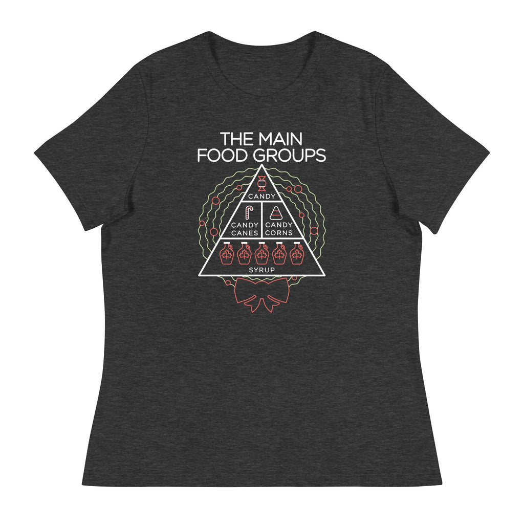 The Main Food Groups Women's Signature Tee