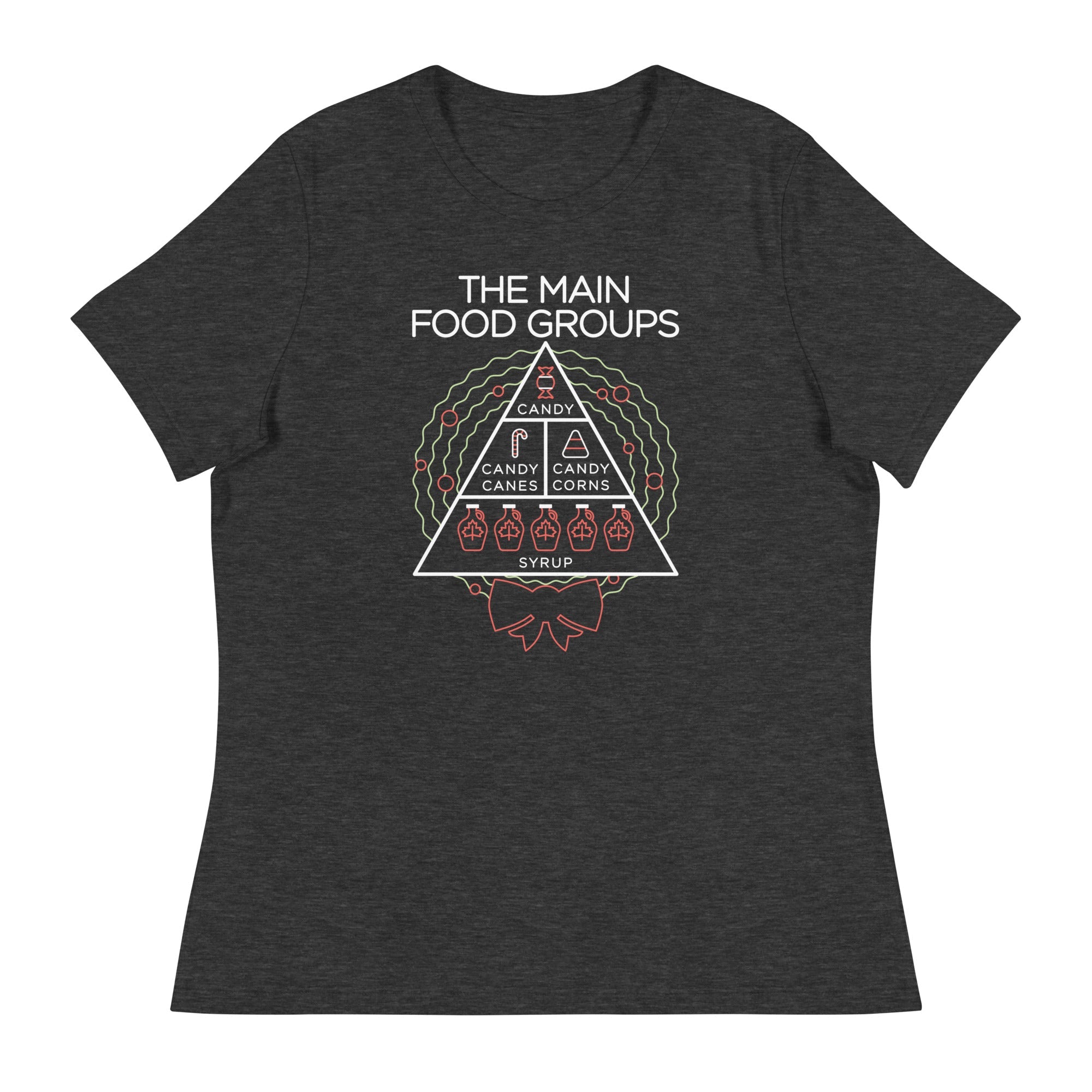 The Main Food Groups Women's Signature Tee