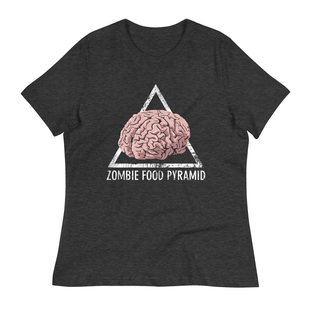 Zombie Food Pyramid Women's Signature Tee