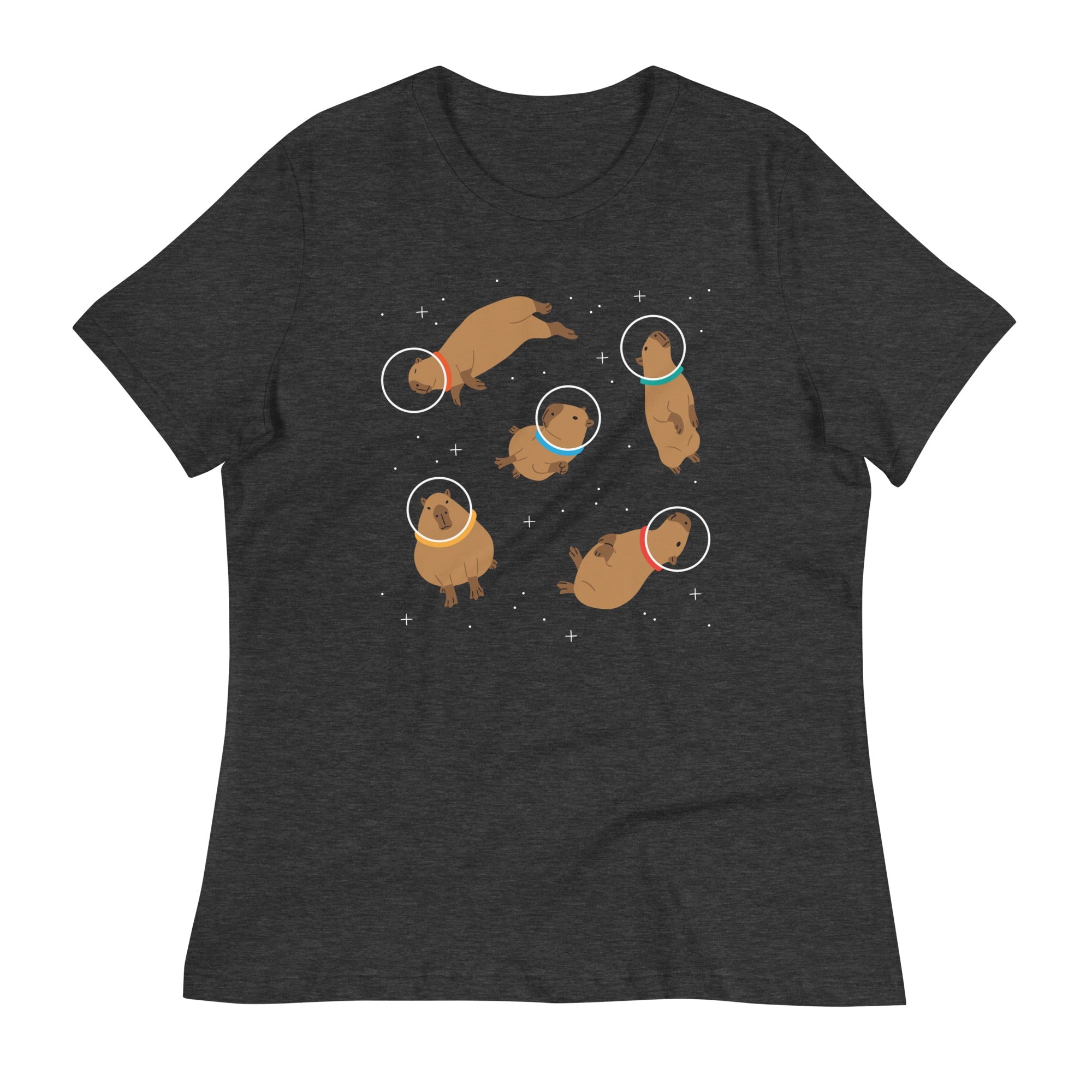 Capybaras In Space Women's Signature Tee