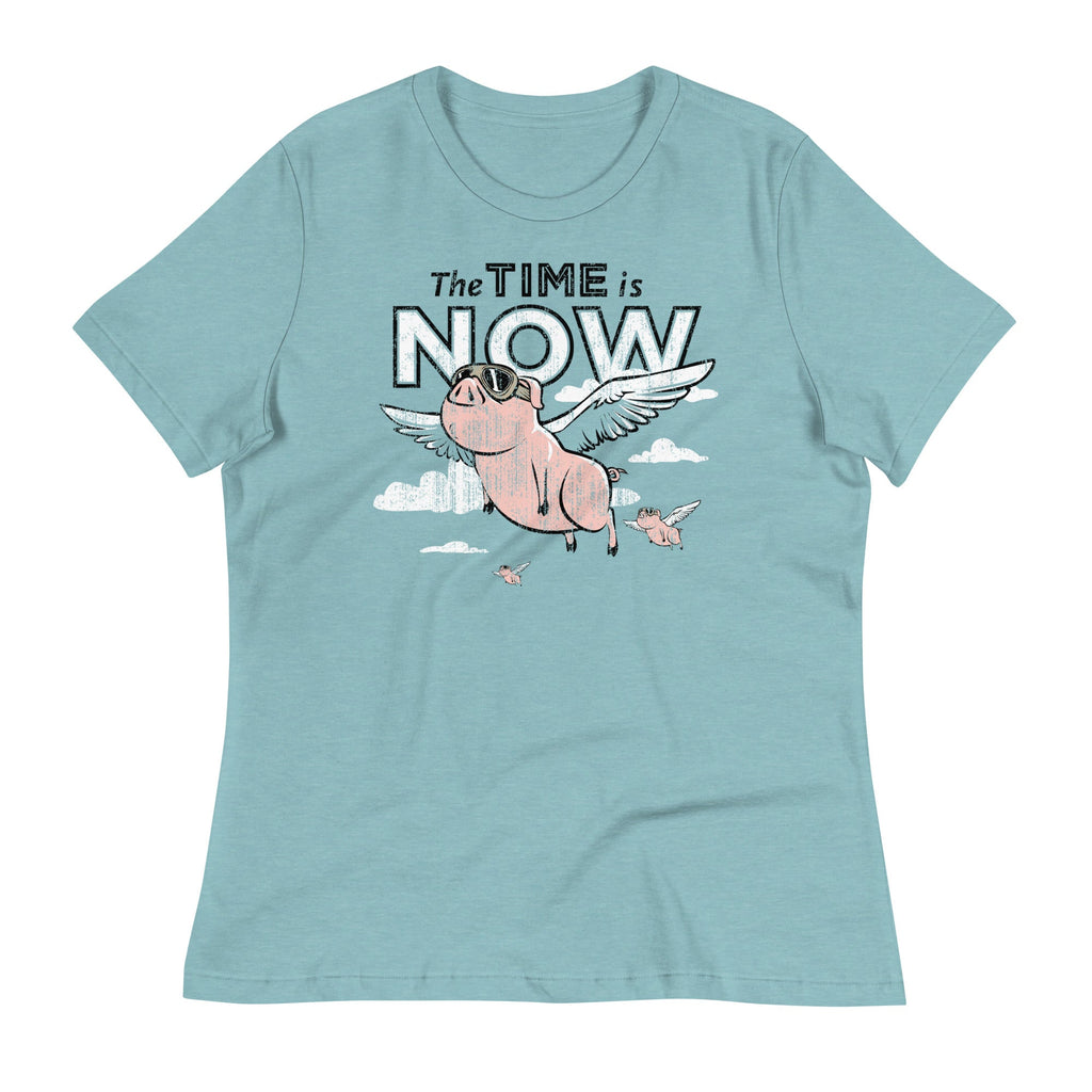 The Time Is Now Women's Signature Tee