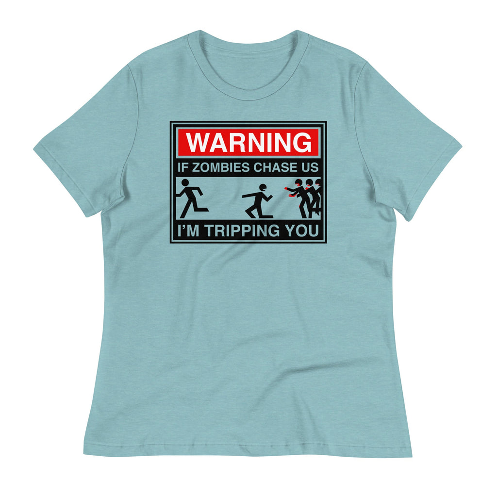 If Zombies Chase Us Women's Signature Tee