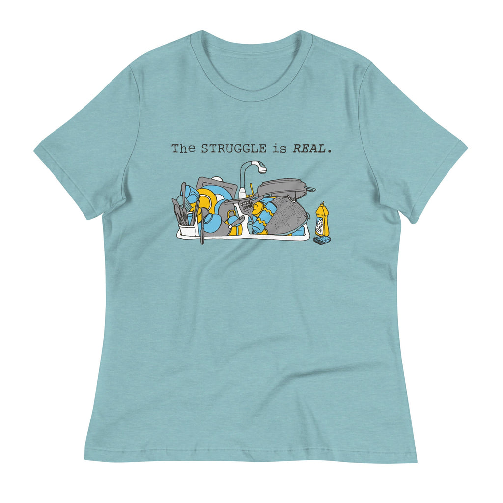 The Struggle Is Real Women's Signature Tee
