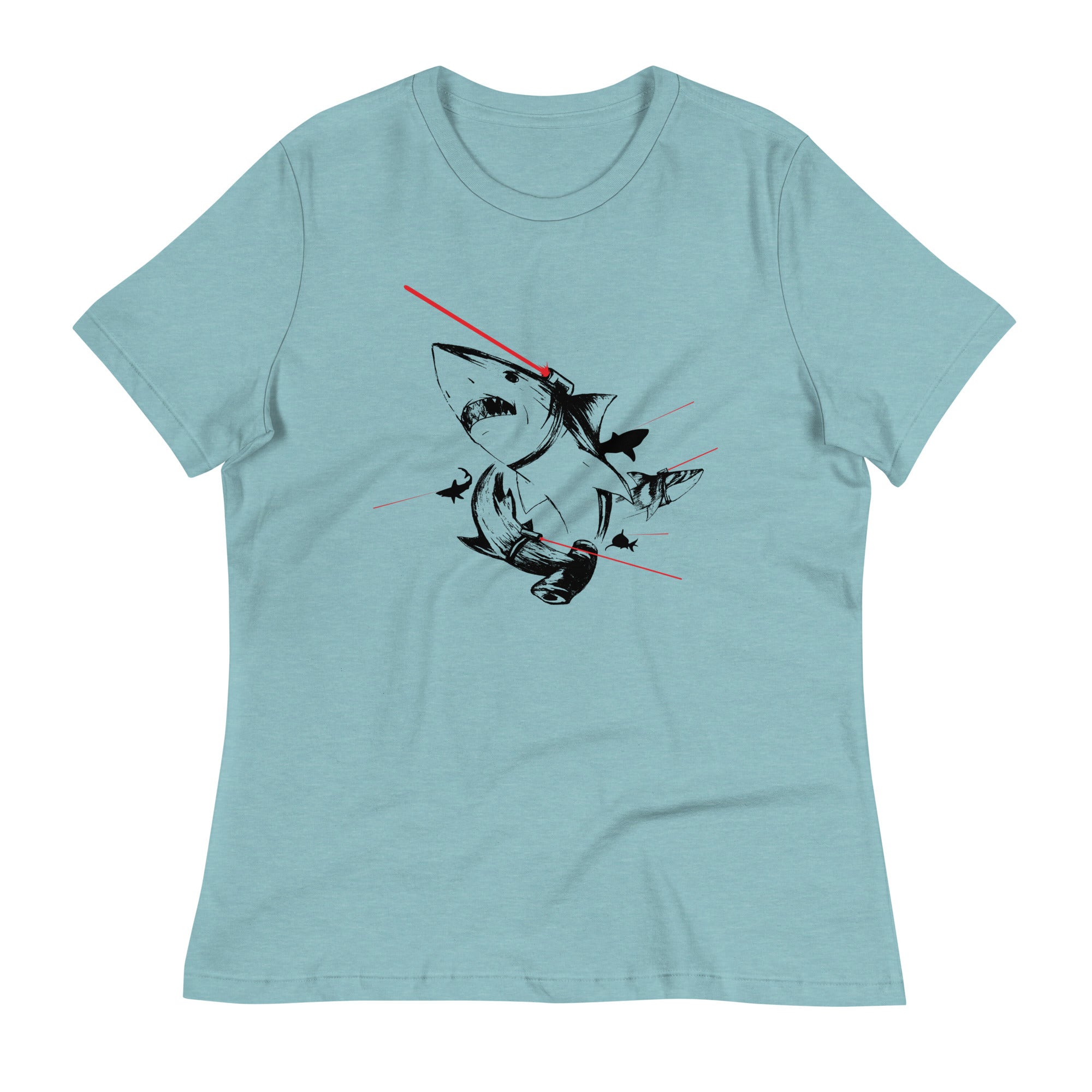 Sharks With Lasers Women's Signature Tee
