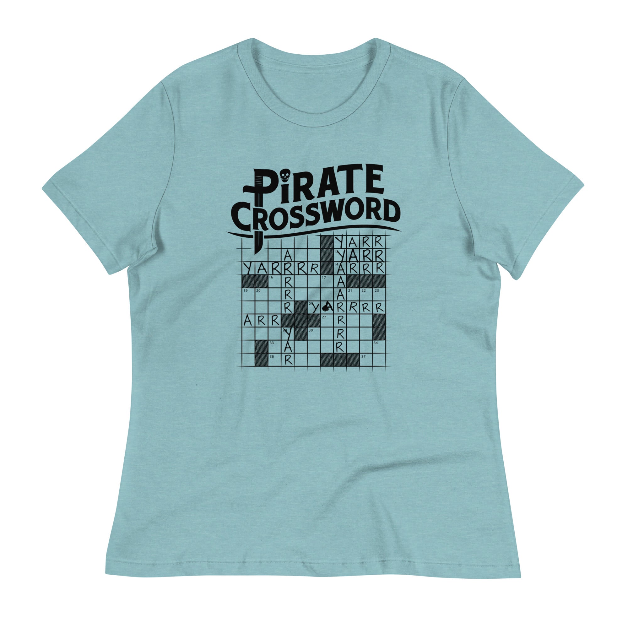 Pirate Crossword Women's Signature Tee