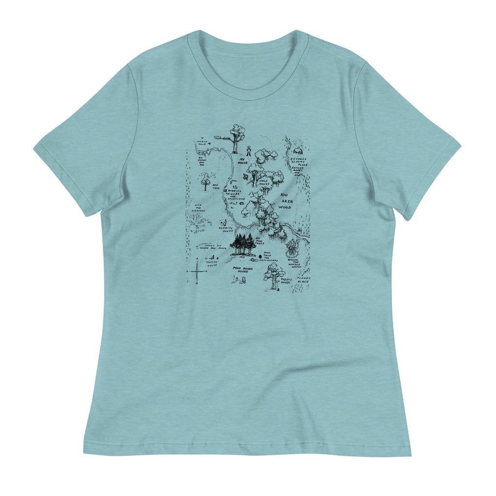 100 Acre Map Women's Signature Tee